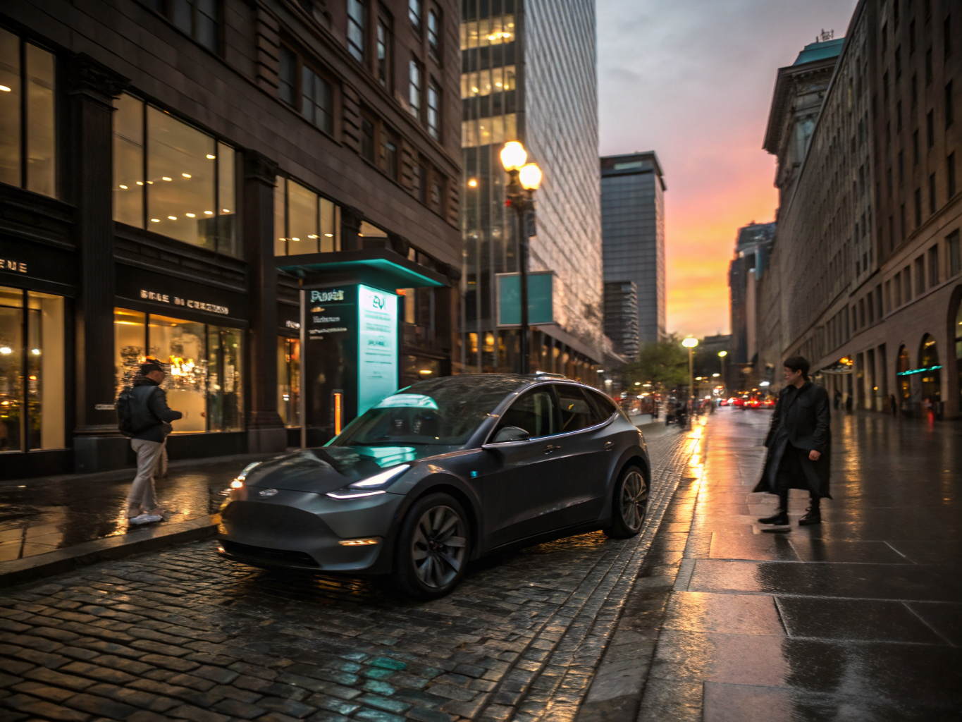 Imponerande framsteg med Tesla FSD v12 i komplex stadstrafik.